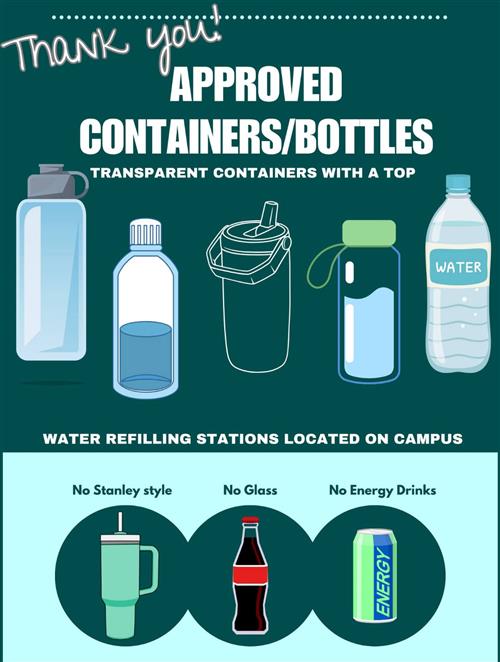  Water Bottle Policy